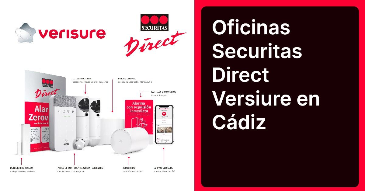 Oficinas Securitas Direct Versiure en Cádiz